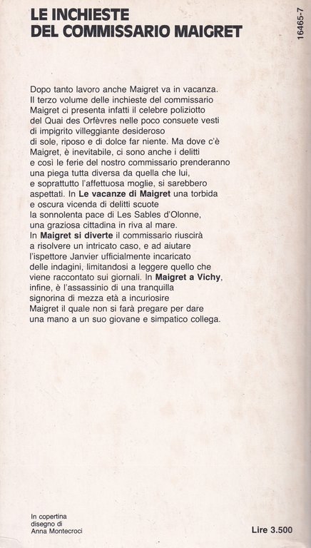 Maigret in Vacanza. Tre Romanzi. Le Inchieste del Commissario Maigret | Immagine Gallery 2