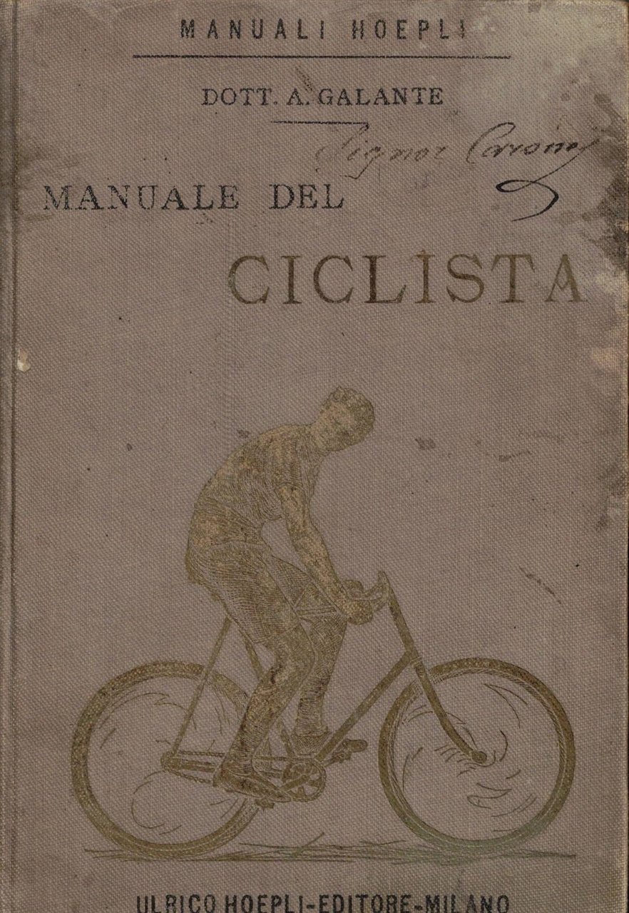 Manuale del Ciclista - Manuali Hoepli | Immagine principale