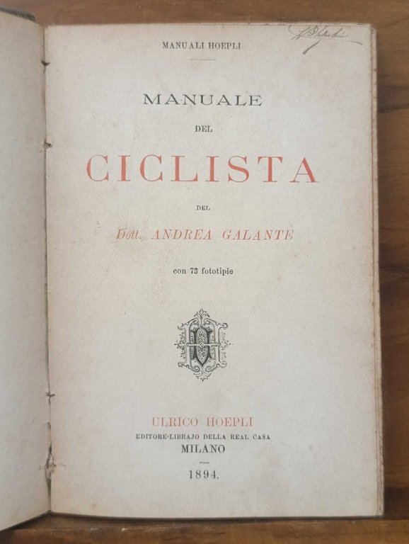 Manuale del Ciclista - Manuali Hoepli | Immagine Gallery 5
