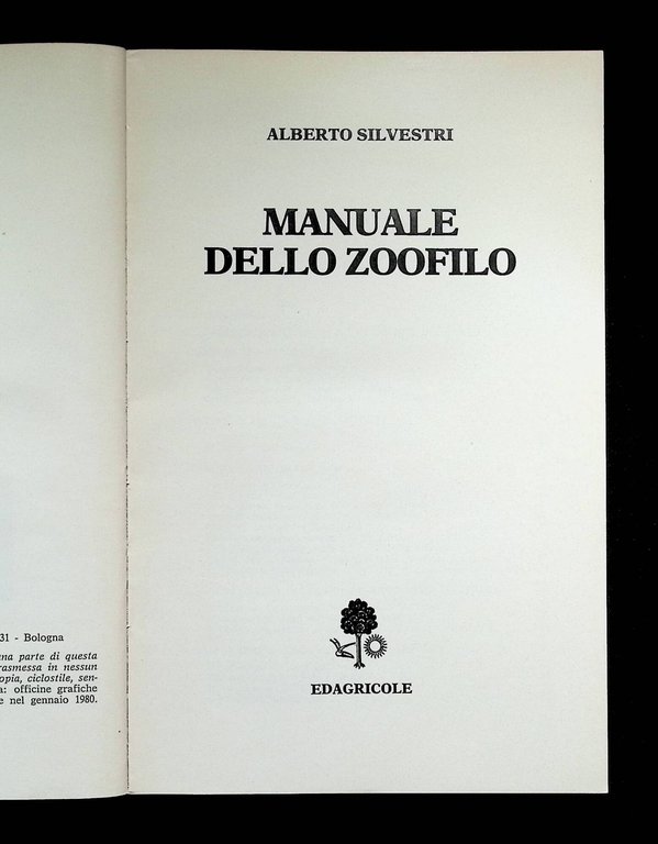 Manuale dello Zoofilo