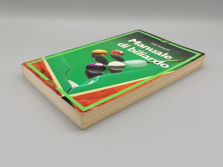 Manuale di Biliardo Libro Luigi Lamparelli 1987 MEB 2^ Edizione …
