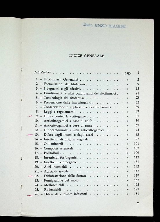 Manuale Di Fitofarmacia e dei Fitofarmaci Seconda Edizione Edagricole Libro …