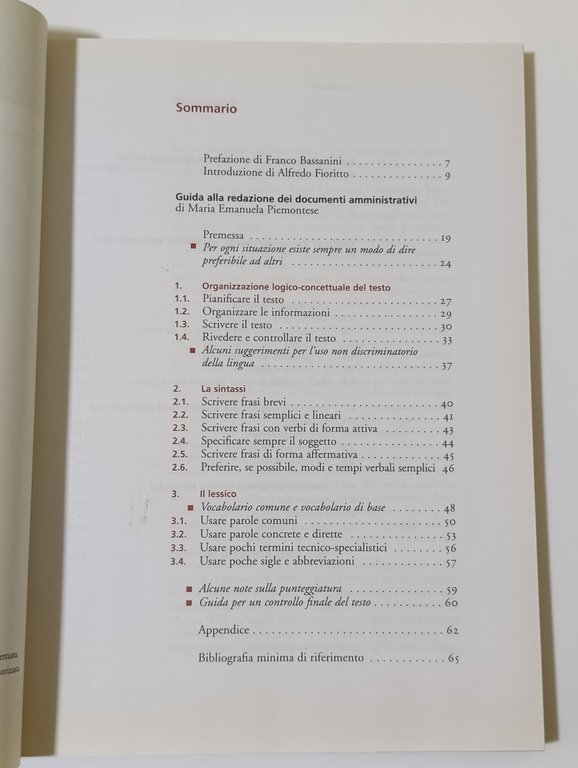 Manuale di stile. Strumenti per semplificare il linguaggio delle amministrazioni …