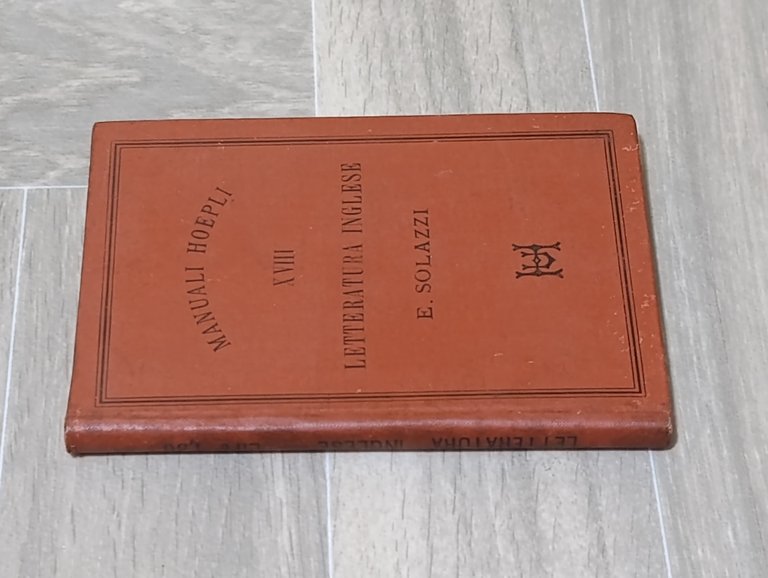Manuale Hoepli Letteratura inglese