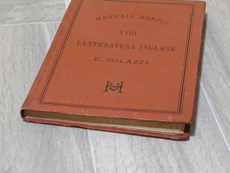 Manuale Hoepli Letteratura inglese