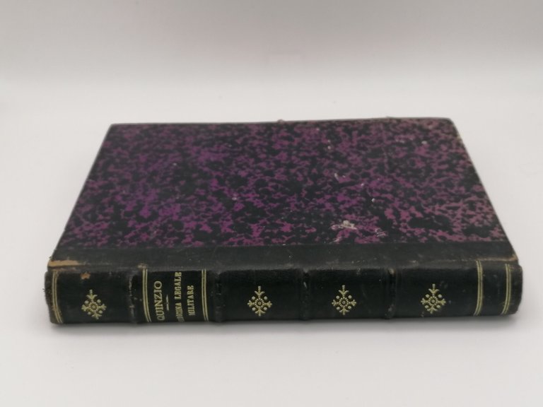 Manuale Pratico Di Medicina Legale Militare Libro Antico Quinzio 1899