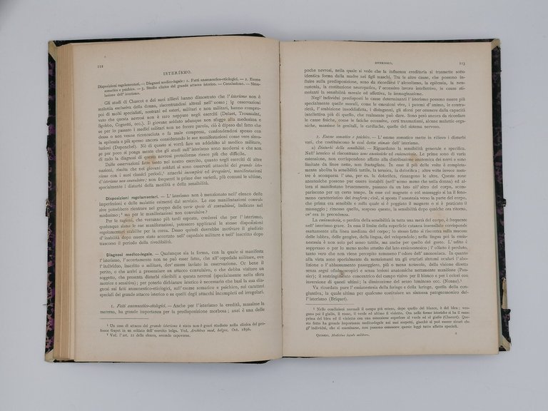 Manuale Pratico Di Medicina Legale Militare Libro Antico Quinzio 1899