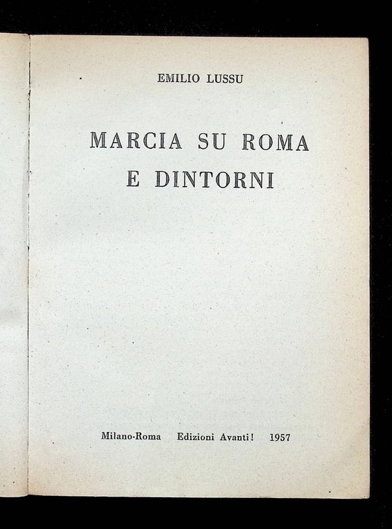 Marcia su Roma e dintorni