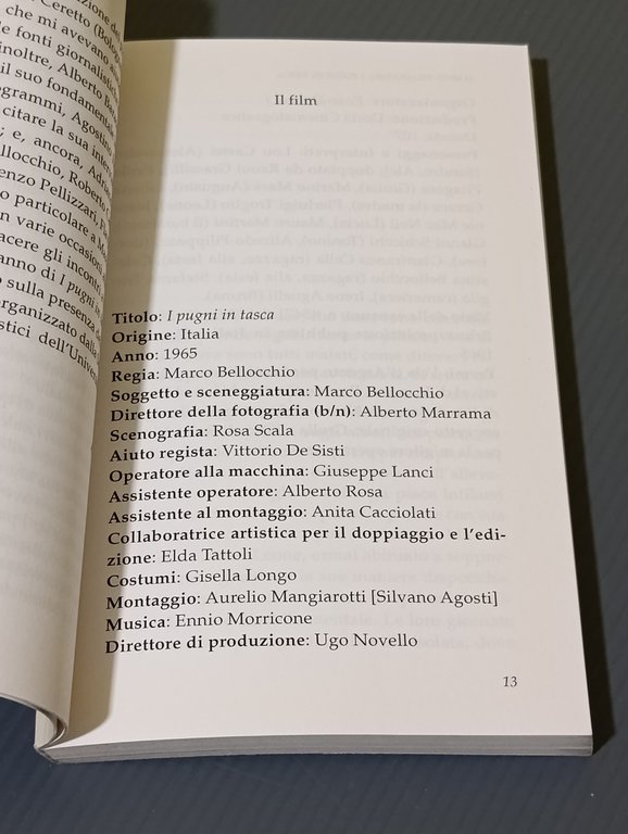 Marco Bellocchio. I pugni in tasca