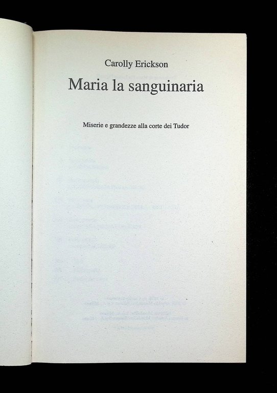Maria la Sanguinaria. Miserie e grandezze alla corte dei Tudor