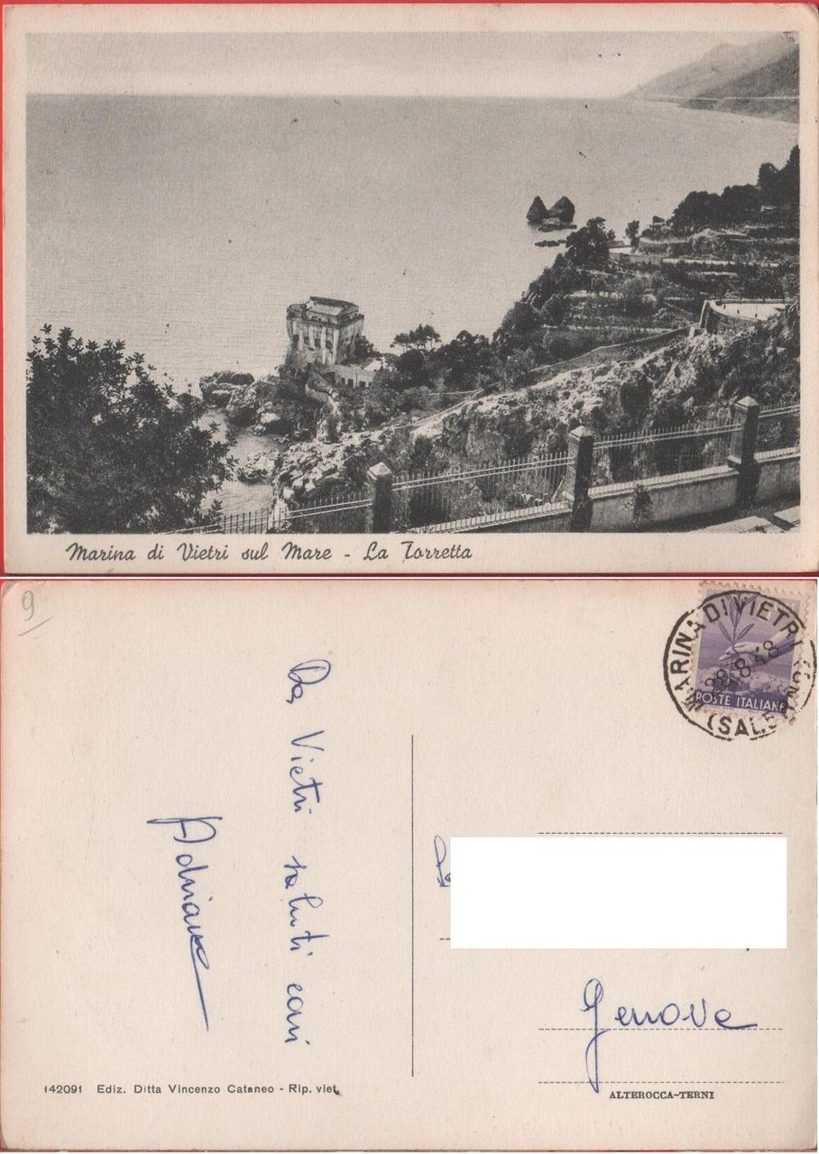 Marina di Vietri sul Mare. La Torretta. Ed. Altercocca. Viaggiata … | Immagine principale
