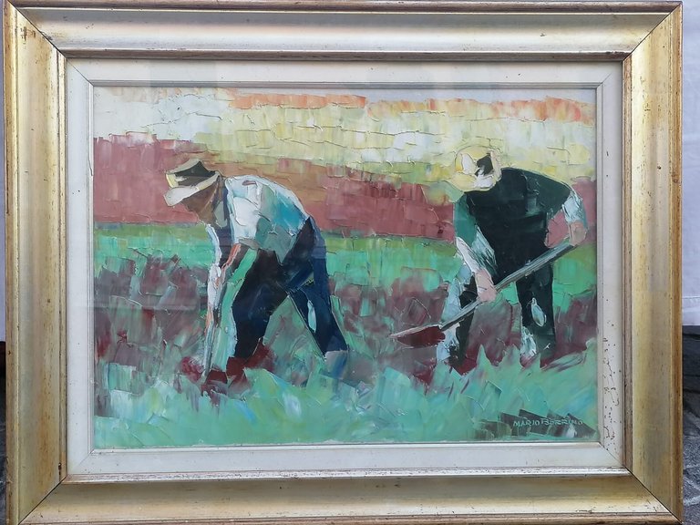 Mario Berrino Pittore di Alassio Quadro Olio Su Tela 50 …