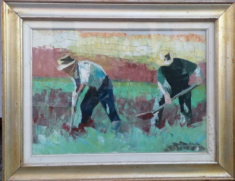 Mario Berrino Pittore di Alassio Quadro Olio Su Tela 50 …