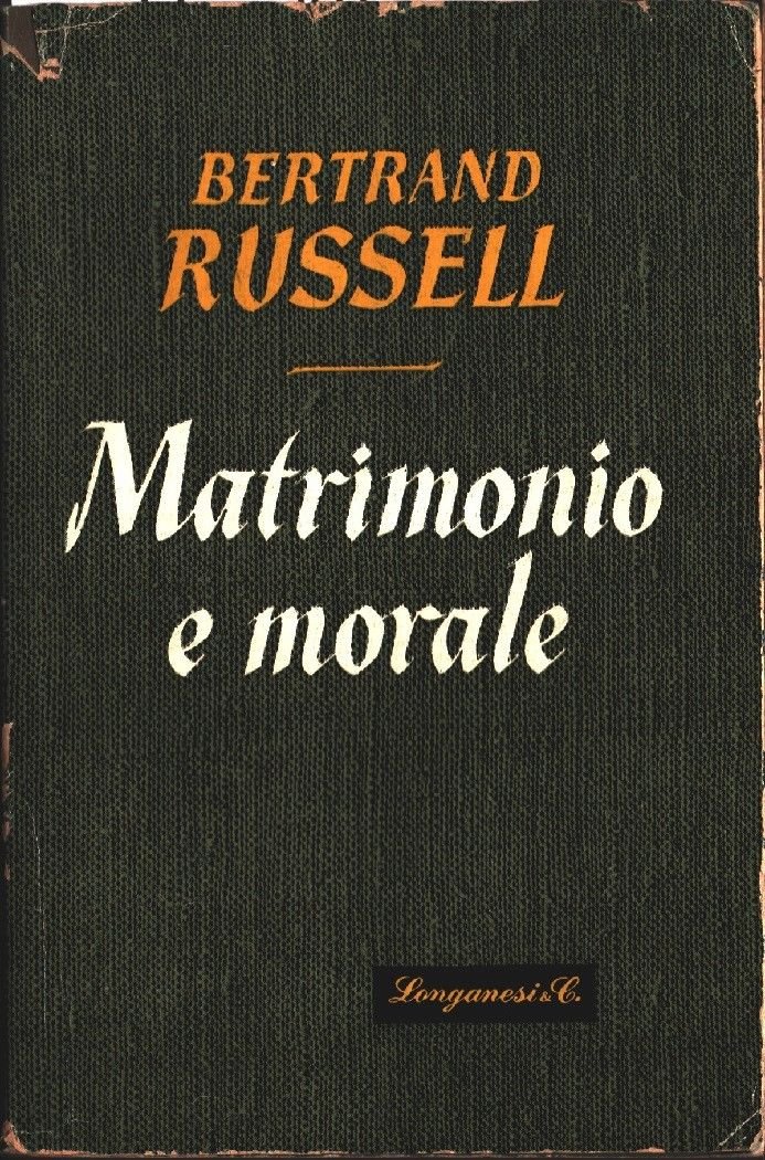 Matrimonio e morale - Bertrand Russell | Immagine principale