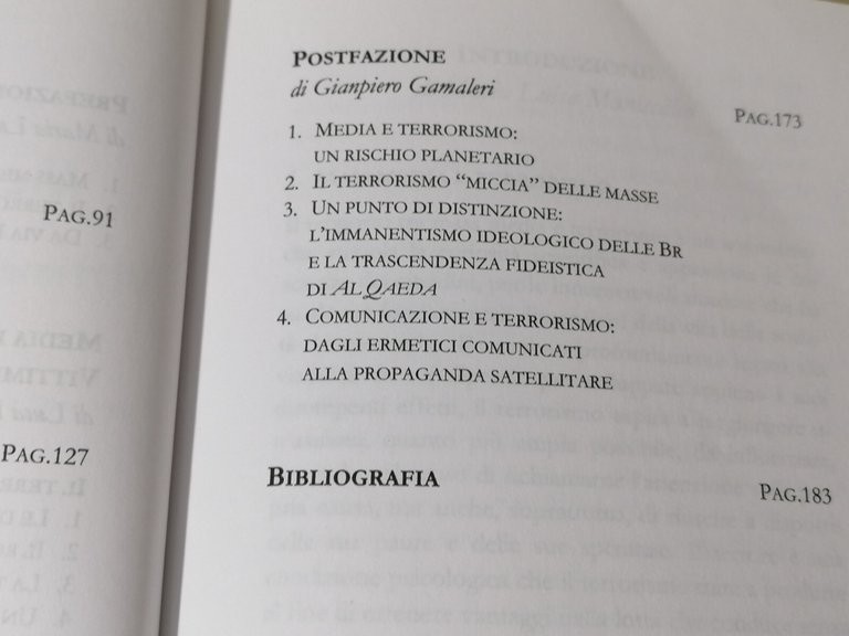 Media e Terrorismo Vittime Condottieri Carnefici Libro Di Meo Kappa …