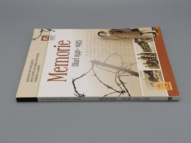 Memorie. Diari 1940-1945 De Vincenti Allaria Olivieri Cassini Voce Intemelia