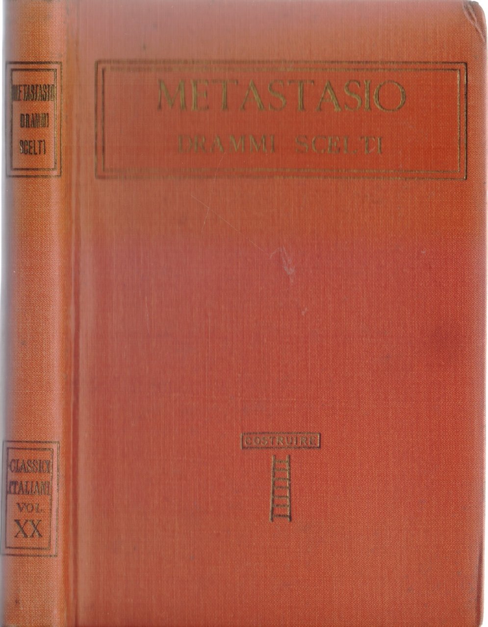 Metastasio Drammi scelti con uno studio di Paolo Emilio Giudici | Immagine principale