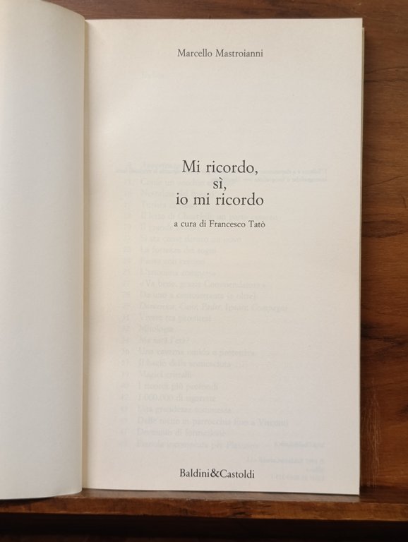 Mi ricordo, si, io mi ricordo | Immagine Gallery 6