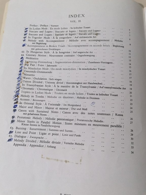 Mikrokosmos Bela Bartok Spartito 3 Volumi Pianoforte Boosey Hawkes