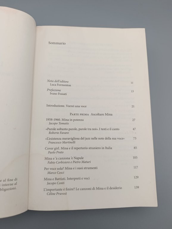 Mina. La voce del silenzio. Presenza e Assenza di un'icona …