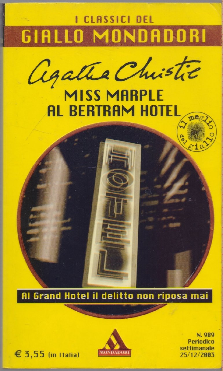 Miss Marple al Betram Hotel - Agatha Christie | Immagine principale