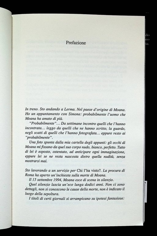 Moana Tutta la Verità LIbro Biografia Vita di Moana Pozzi …