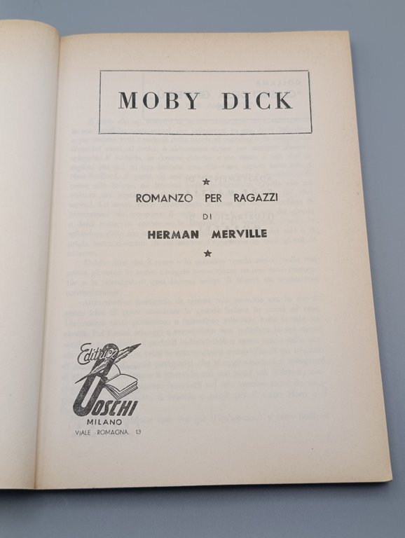 Moby Dick - Classici della Gioventù