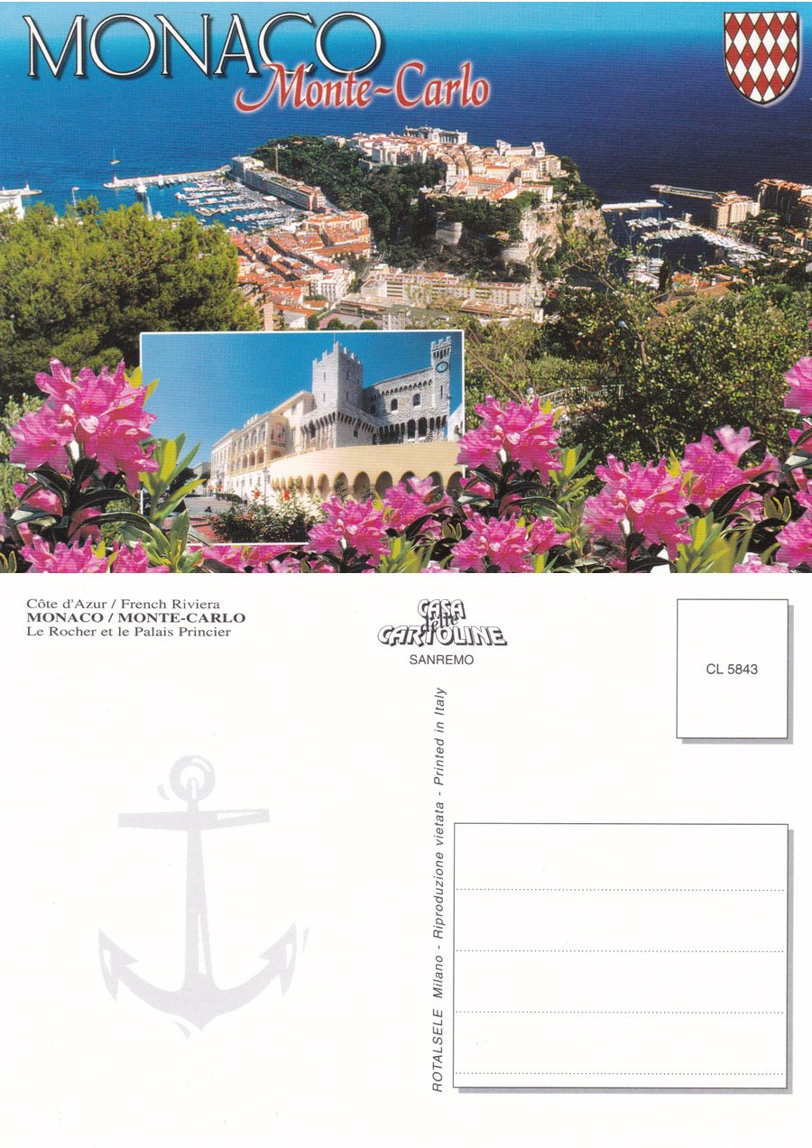 Monaco. Monte Carlo. Le Rocher et le Palais Princier. Non … | Immagine principale