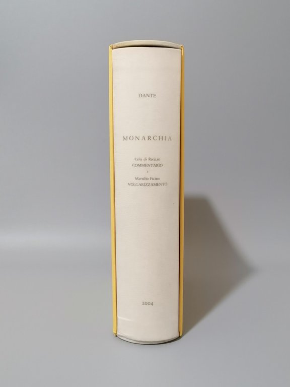 Monarchia Dante Alighieri Biblioteca Utopia Berlusconi Editore 2004 Libro Pregio