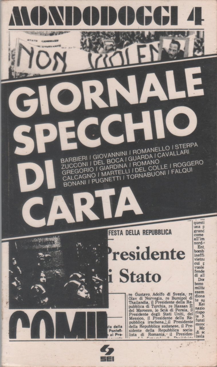 Mondodoggi 4. Giornale specchio di carta | Immagine principale