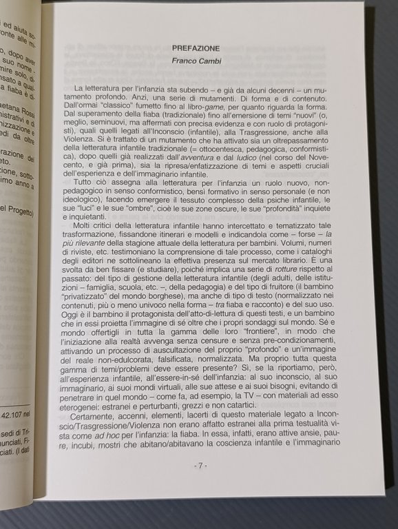 Mostri e Paure Nella Letteratura per l'Infanzia di Ieri e …