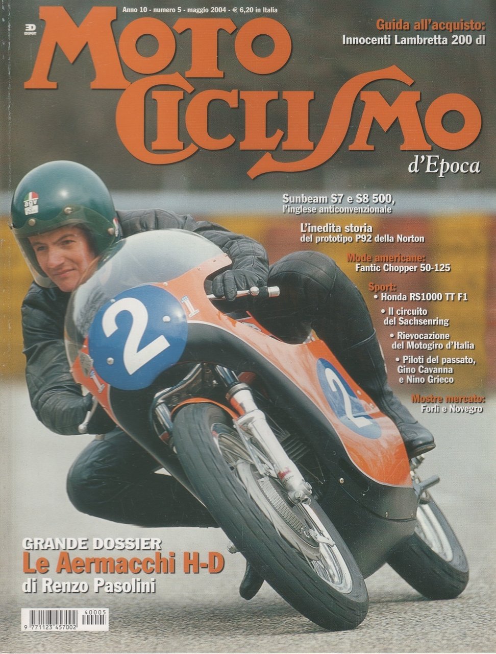 Moto Ciclismo d'epoca. Rivista, n. 5, maggio 2004 | Immagine principale