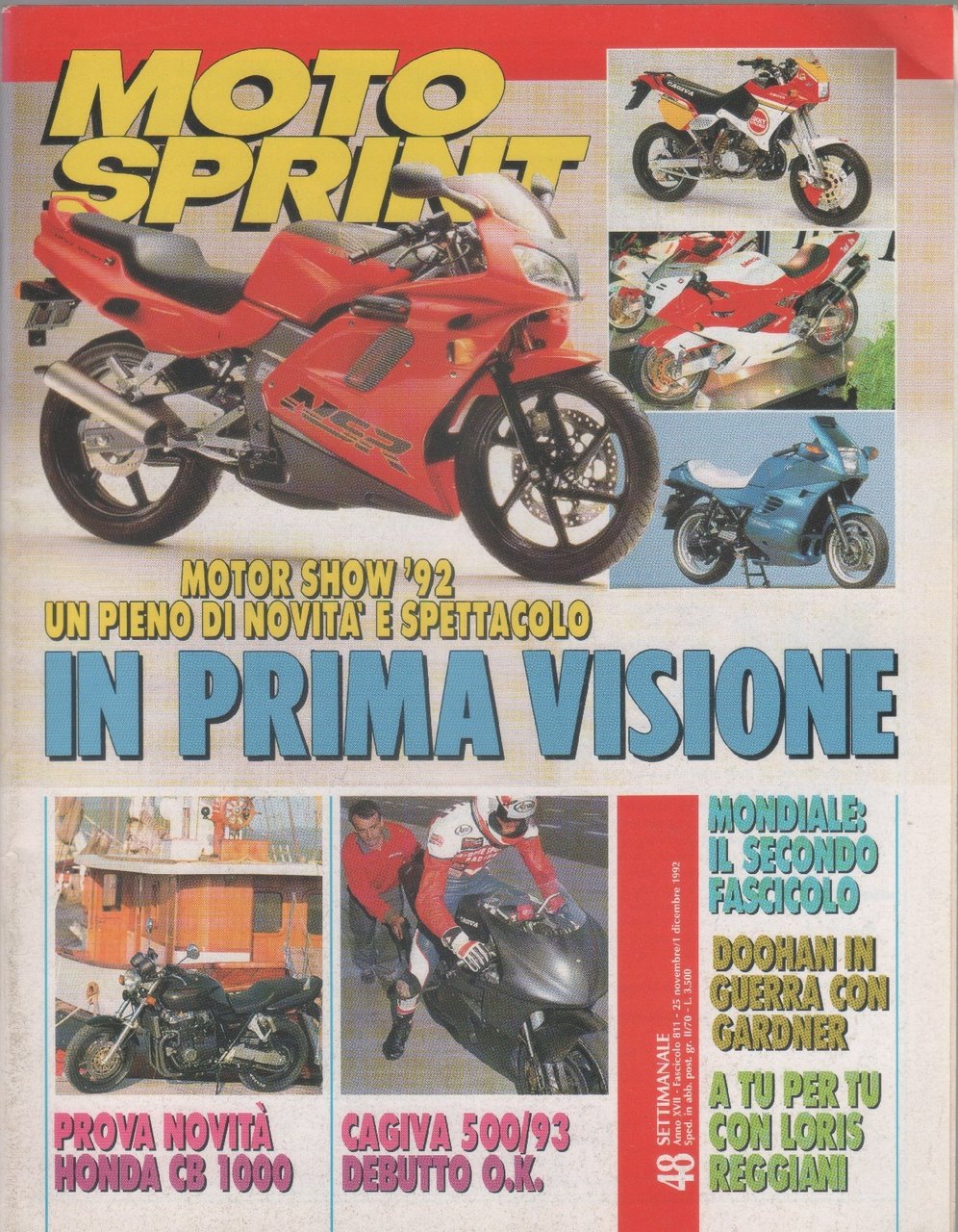 Moto sprint. 1992, n. 48 | Immagine principale