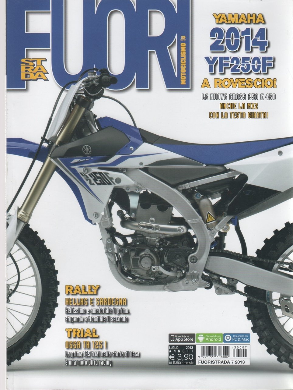 Motociclismo fuoristrada. Rivista, luglio 2013 | Immagine principale