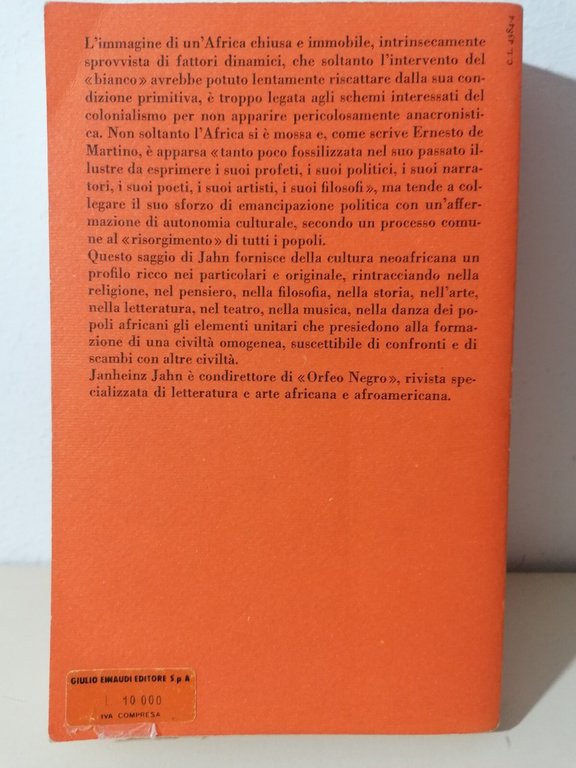 Muntu La Civiltà Africana Moderna