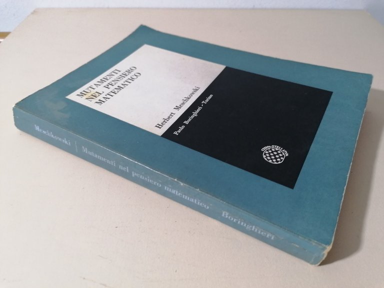 Mutamenti Nel Pensiero Matematico Libro Meschkowski Boringhieri 1964