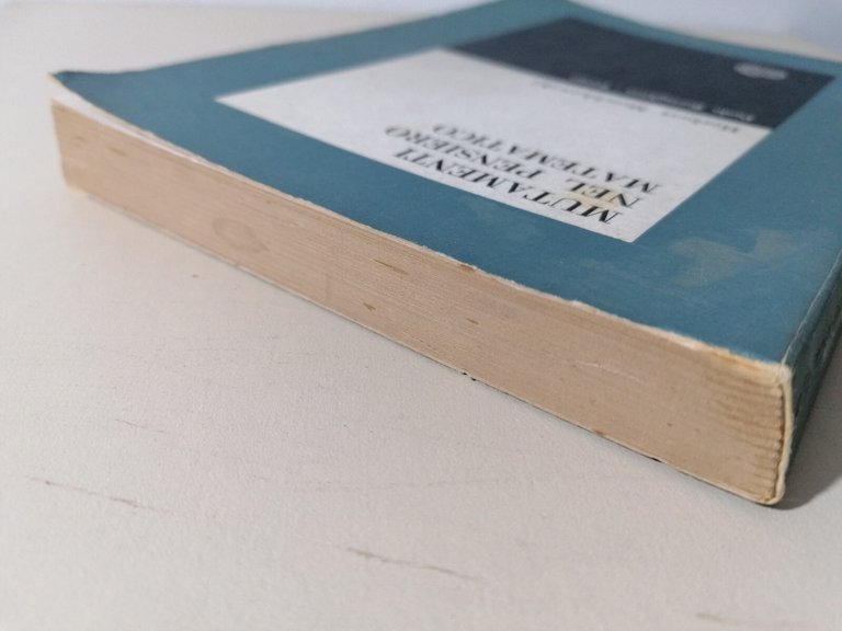 Mutamenti Nel Pensiero Matematico Libro Meschkowski Boringhieri 1964