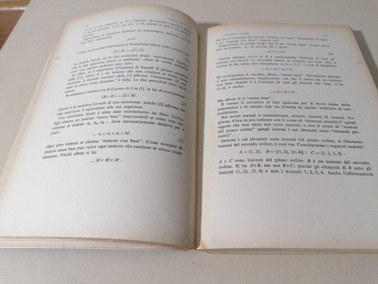 Mutamenti Nel Pensiero Matematico Libro Meschkowski Boringhieri 1964