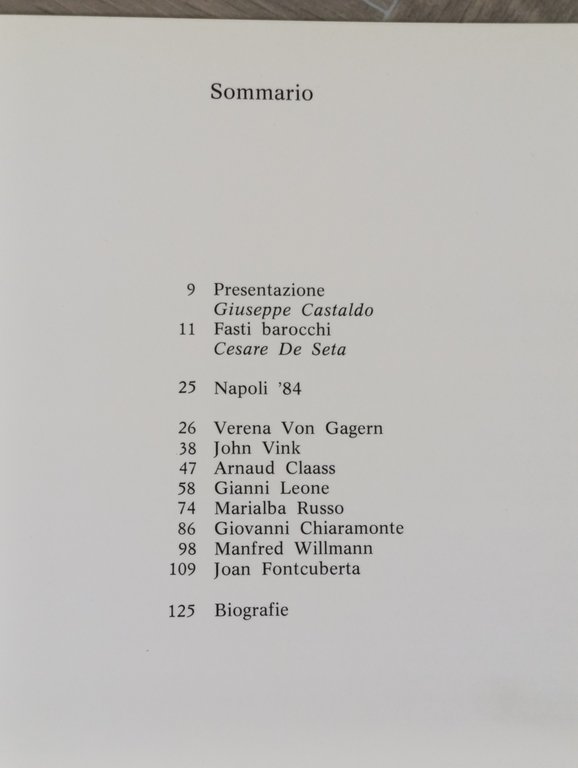 Napoli '84 - Fasti Barocchi