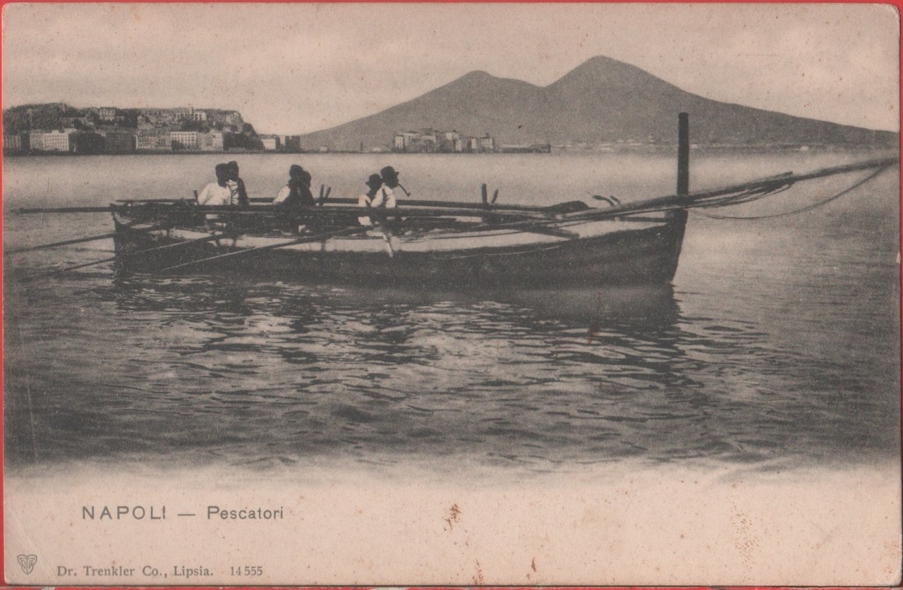 Napoli. Pescatori. Non viaggiata | Immagine principale