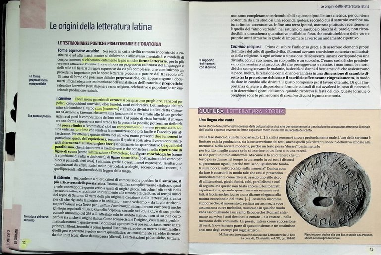 Narrant Volumi 1 e 2 Letteratura Antologia Latina Latino SEI …