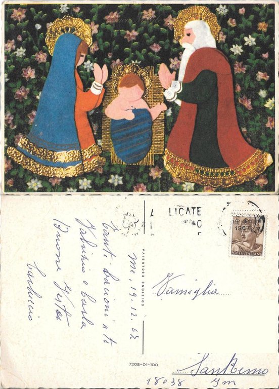 Natività. Viaggiata 1967