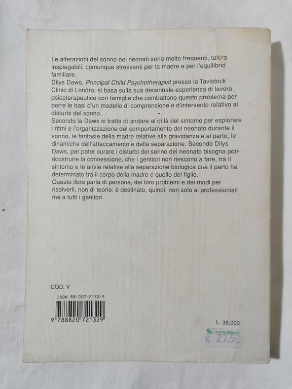 Nel corso della notte. Disturbi del sonno nella prima infanzia …