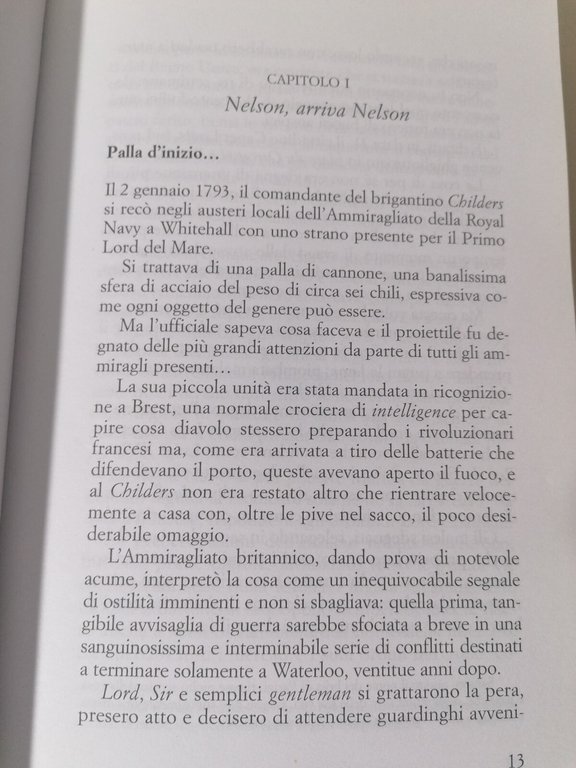 Nelson e noi - Presentazione Arrigo Petacco | Immagine Gallery 5