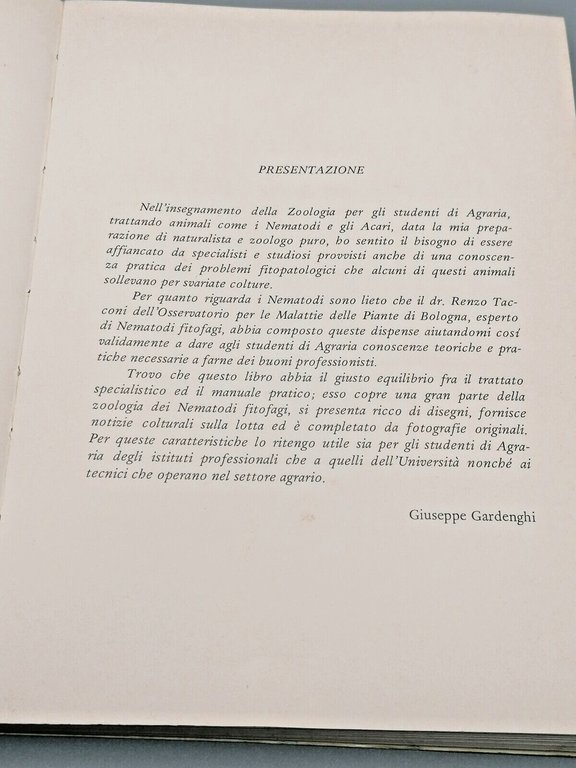Nematodi Di Interesse Agrario Libro Renzo Tacconi Clueb Zoologia Agraria …