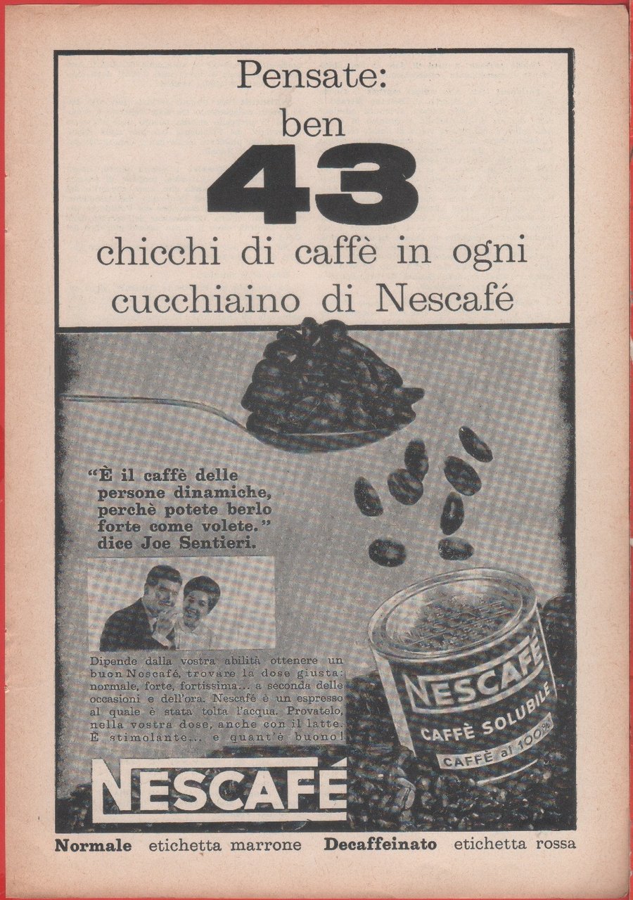 Nescafé - Advertising 1962 | Immagine principale