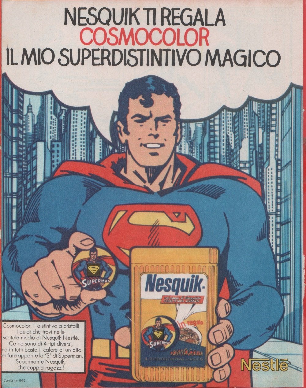 Nesquik. Nestlé. Advertising 1979 | Immagine principale