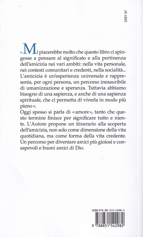 Nessun cammino sarà lungo. Per una teologia dell'amicizia | Immagine Gallery 2