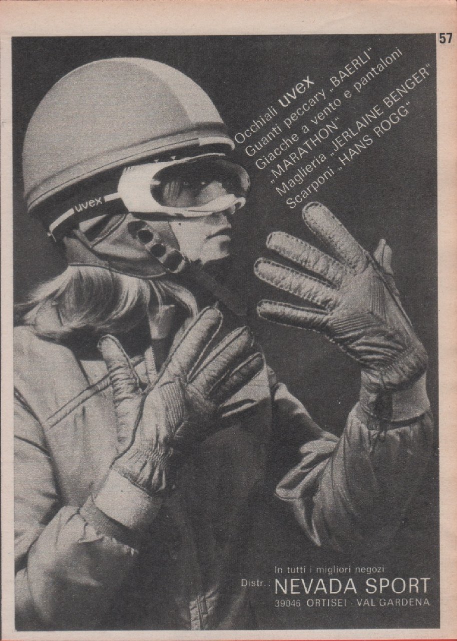 Nevada Sport. Advertising 1968 | Immagine principale
