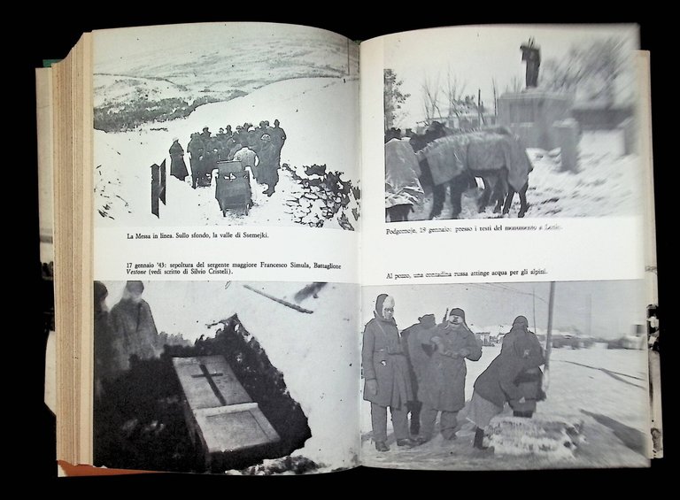 Nikolajewka c'ero anch'io Libro Giulio Bedeschi Quarta Edizione Mursia Rilegato